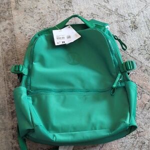 Green Lululemon Backpack NWT 22L
